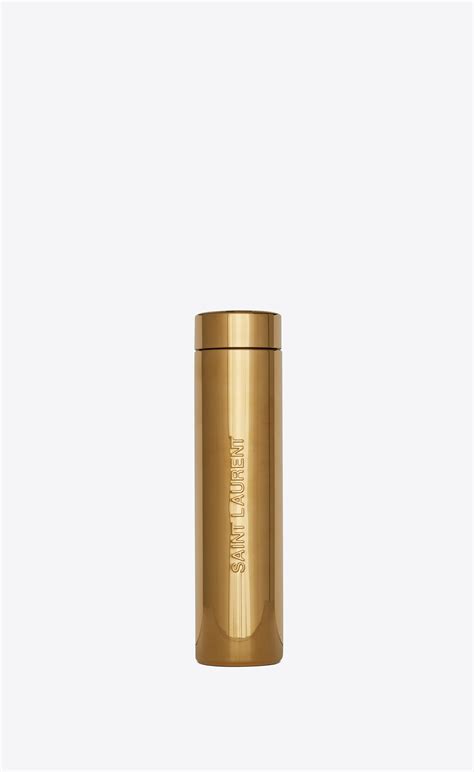 Saint Laurent travel mug in metal 